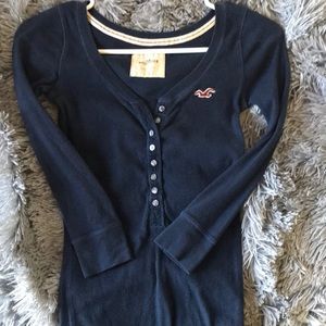 Hollister 3/4 sleeve shirt